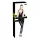 Black Level - catsuit med lynlås - blank vinyl - sort - S
