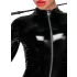 Noir - catsuit med lynlås - lange ærmer - sort
