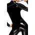 Noir - catsuit med lynlås - lange ærmer - sort - L
