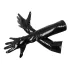 Black Level - lakk handsker - sort - blank