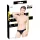 Black Level - herre tanga - klassisk lak - sort - M