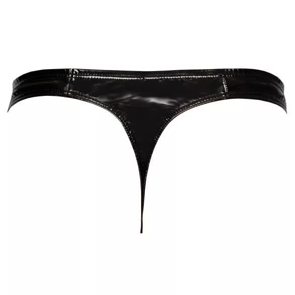 Black Level - herre tanga - klassisk lak - sort - M
