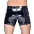 Black Level - herreshorts med sidelomme - lak - sort - M