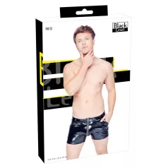 Black Level - herreshorts med sidelomme - lak - sort - L