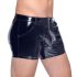 Black Level - mænds lakshorts med sidelommer (sort) - L