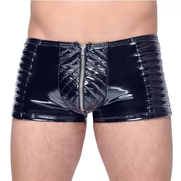 Black Level - herreshorts med lynlås - sort