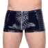 Black Level - herreshorts med lynlås - sort