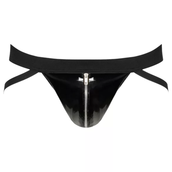 Black Level - jockstrap med lynlås - sort - M