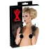 LATEX - kort unisex handske - sort latex - L