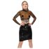 LATEX - Transparent Latex Top (Transparent Black) - S-L - XL