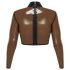 LATEX - Transparent Latex Top (Transparent Black) - S-L - XL