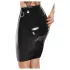 LATEX - latex midi-nederdel (sort)