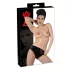 Late X dametrusse med indbygget dildo (sort) - M