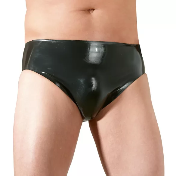 Late X herreunderbukser med indvendig penis og analdildo (sort) - L