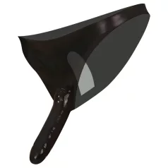 Late X sort bund med dildo foran og bagpå (S-L)