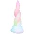 OgazR Kraken - Twistet blæksprutte dildo - 18 cm (regnbue)