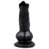 Animalorny - hundedildo - 12cm (sort)