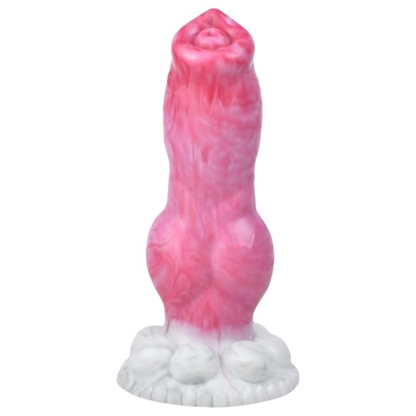 Animalorny Bulldog - hundepenis dildo - 17 cm (pink)