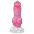 Animalorny Buldog - hunde penisdildo - 17cm - pink
