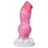 Animalorny Buldog - hunde penisdildo - 17cm - pink