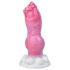 Animalorny Buldog - hunde penisdildo - 17cm - pink
