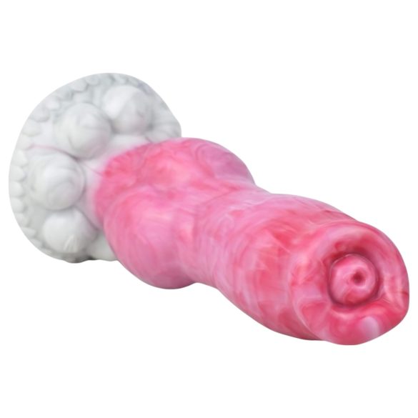 Animalorny Buldog - hunde penisdildo - 17cm - pink