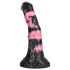 Bad Horse - silikone dildo, 18cm, sort/pink