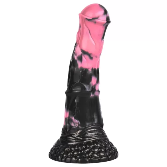 Bad Horse - silikone hestepenis-dildo - 18 cm (sort-pink)
