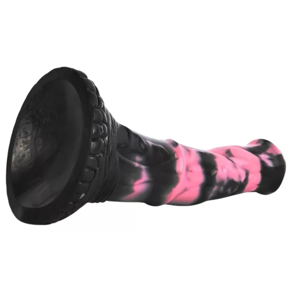 Bad Horse - silikone hestepenis-dildo - 18 cm (sort-pink)