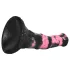 Bad Horse - silikone hestepenis-dildo - 18 cm (sort-pink)