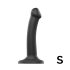 Strap-on-me Dual S - dobbeltlags dildo (sort)
