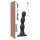 Strap-on-me Balls M - kugleformet, sugekop dildo (sort)