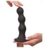 Strap-on-me Balls M - kugleformet, sugekop dildo (sort)