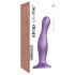 / Strap-on-me Curvy L - bølget dildo med sugekop (lilla)