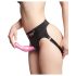 Strap-on-me Curvy S - bølget dildo med sugekopp (pink)