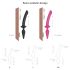 / Strap-on-me Switch Semi-Realistic S - 2-in-1 Silicone Dildo (Black)
