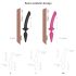 / Strap-on-me Swith Halv-Realistisk XXL - 2i1 dildo (sort)