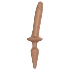   Strap-on-me Switch Realistisk S - 2-i-1 silikone dildo (naturlig)