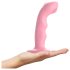 Strap-on-me M - vandtæt, pulserende G-punkt vibrator (pink)