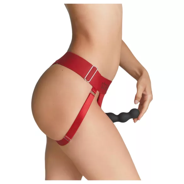 Strap-on-me - harness til dildo - justerbar XS-XXL - rød