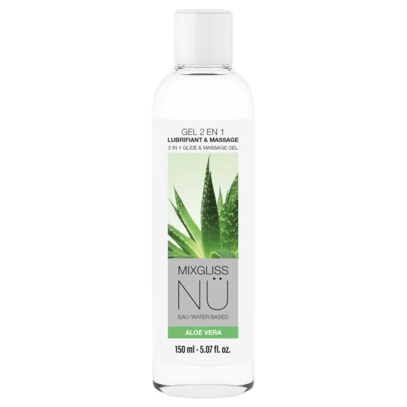 Mixgliss Nu Aloe Vera - Nuru-massagegel og glidecreme (150 ml)