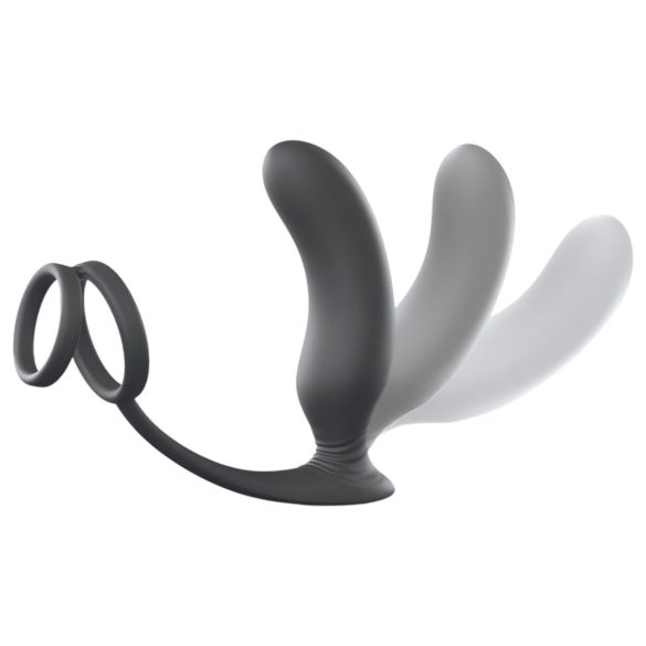 Love to Love - prostata vibrator med ring (sort)