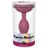 Love to Love Open Roses M - silikone anal plug (rød)