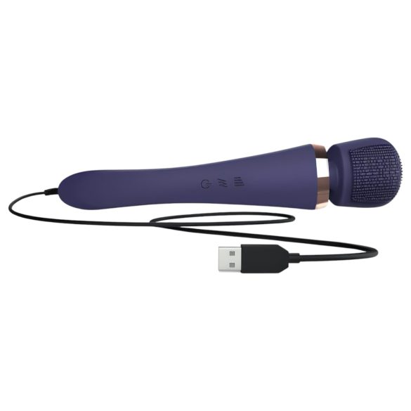 Love to Love Brush Crush - massager wand vibrator (blå)