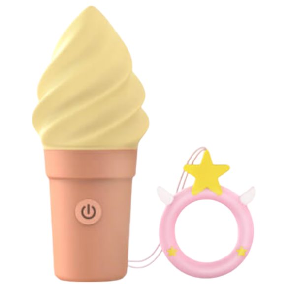 Love to Love Cand Ice - genopladelig klitorisvibrator (vanilje)