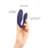 Love to Love - parvibrator med fjernbetjening - genopladelig - lilla