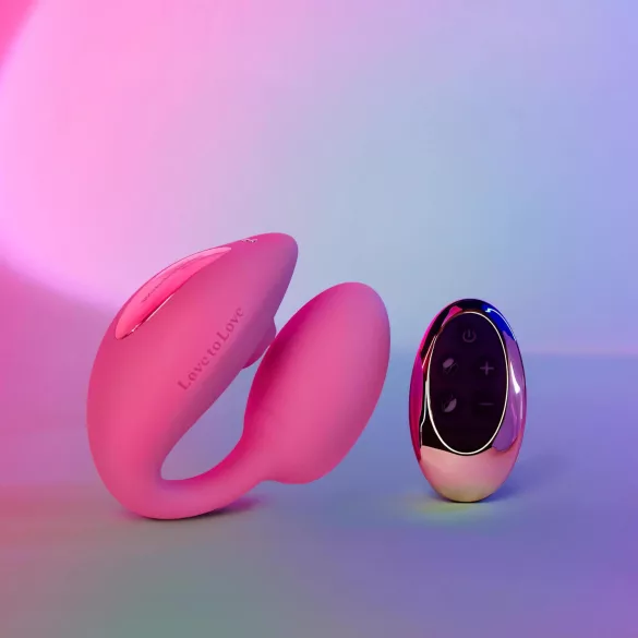 Love to Love Wonderlover - klitoris- og G-punkt vibrator (pink)