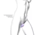 Love to Love Wonderlover - klitoris stimulator G-punkt vibrator (lilla)