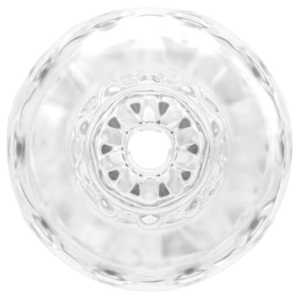 Dorcel - masturbator til mænd - dobbelt åbning - gennemsigtig