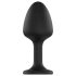 Dorcel Geisha Plug Diamond XL - sort anal plug med hvid sten